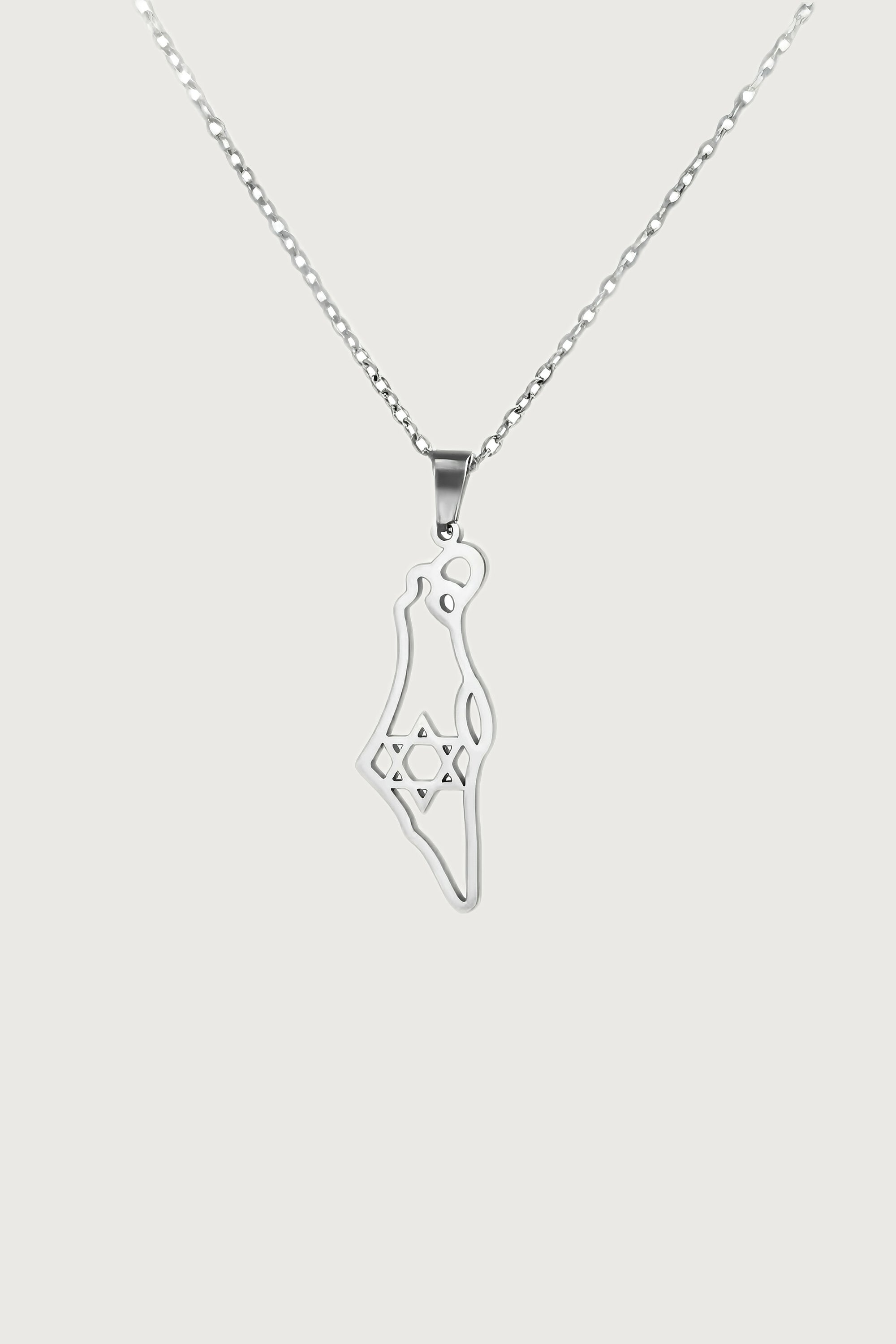 שרשרת ״אני ישראלי״ כסף