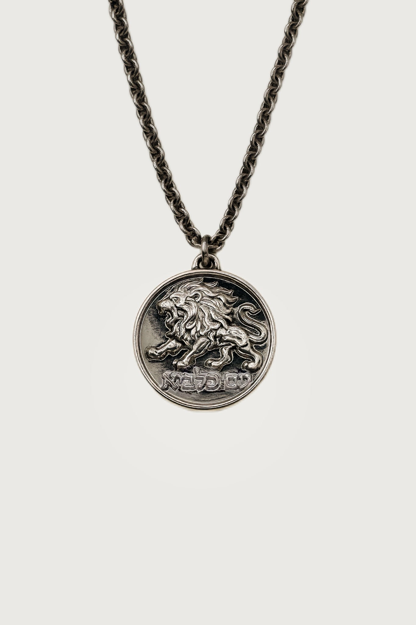 שרשרת ״עם כלביא״ כסף