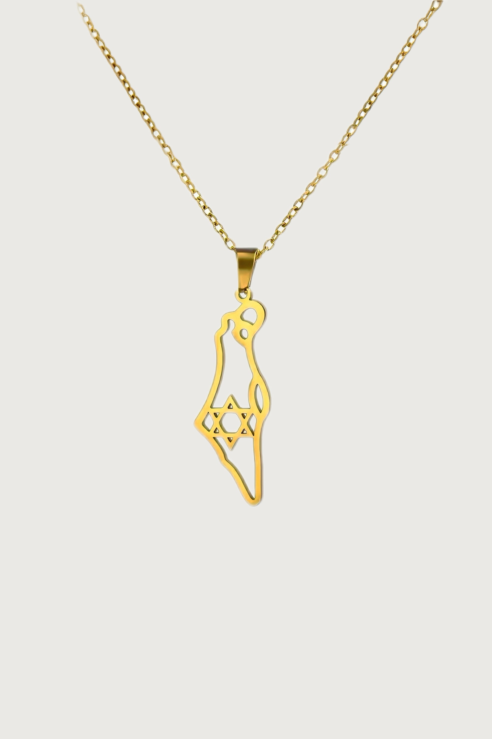 שרשרת ״אני ישראלי״ זהב